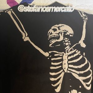 10 Deep Dead Inside Skeleton Longsleeve
